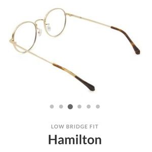 Gold Felix Gray Blue Light Hamilton Glasses